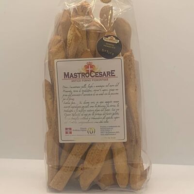 Palitos de pan con trufa hechos a mano en Italia