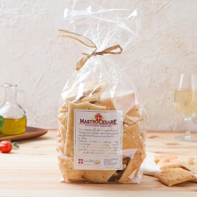 Céréales Tostin Crackers faits à la main en Italie
