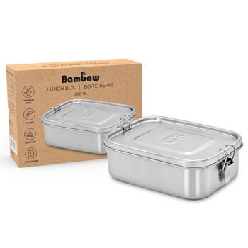 Lunch box | Metal lid - 800mL 1