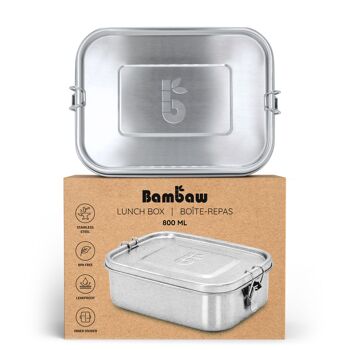 Lunch box | Metal lid - 800mL 2