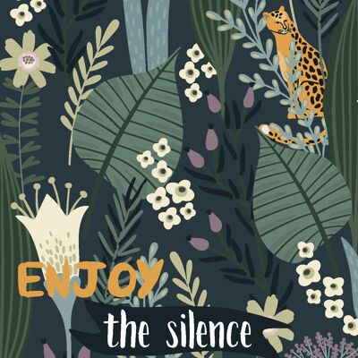 A5 - Carte jungle - Enjoy the silence