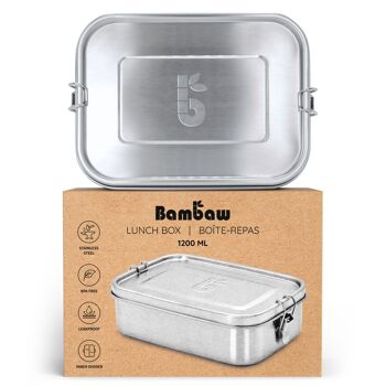 Lunch box | Metal lid - 1200mL 2