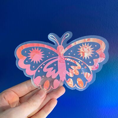 Butterfly - Sun Catcher Peachy Pink