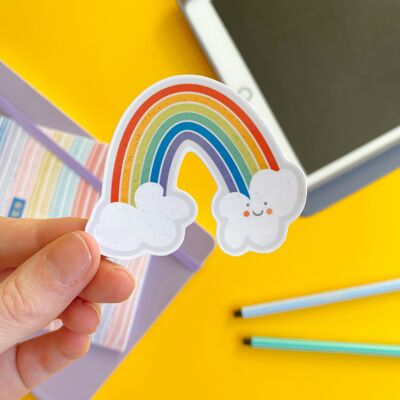 Happy Rainbow Sticker