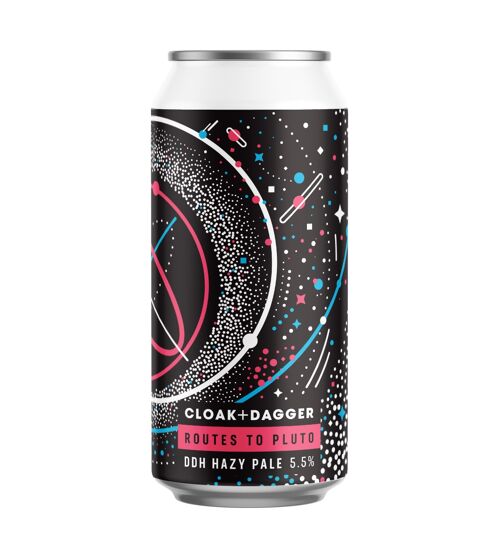 ROUTES TO PLUTO | 5.5% | DDH HAZY PALE | 24 x 440ml
