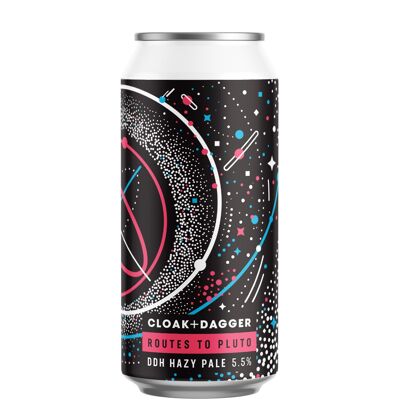 ROUTES TO PLUTO | 5.5% | DDH HAZY PALE | 24 x 440ml