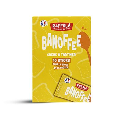 Confezione da 10 bastoncini Banoffee