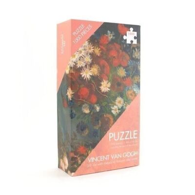 Puzzle, 1000 pieces, Van Gogh, Vase with Flowers