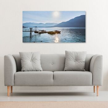 Bateaux, Lenno - 120x60 - Plexiglas 2