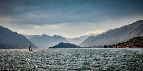 Sailors II, Lake Como - 160x80 - Plexiglas