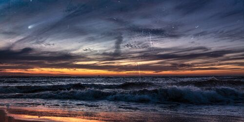 Vintage Ocean, The Netherlands - 140x70 - Plexiglas