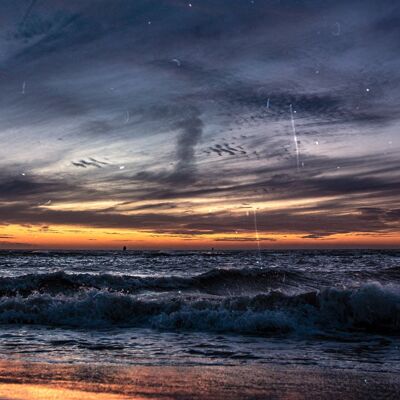 Vintage Ocean, The Netherlands - 140x70 - Plexiglas