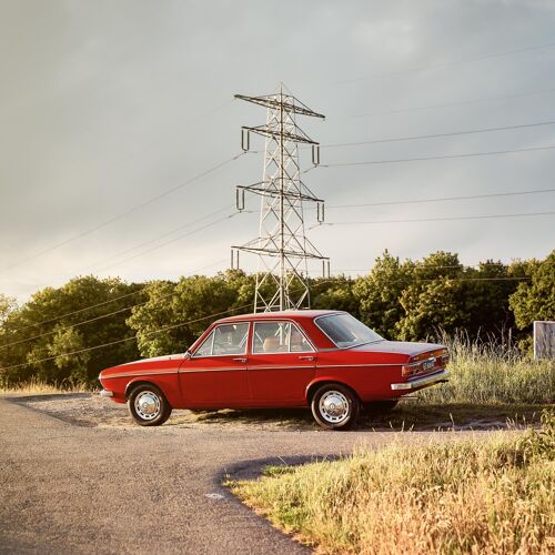 Audi 100, Nijmegen - 40x40 - Plexiglas