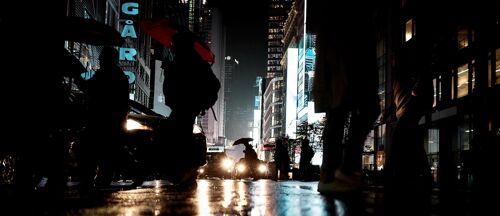 These Streets, New York - 70x28 - Plexiglas