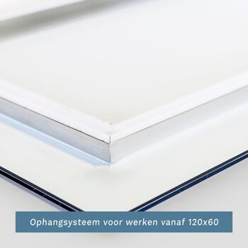 Pont jaune, Pays-Bas - 100x50 - Plexiglas 4