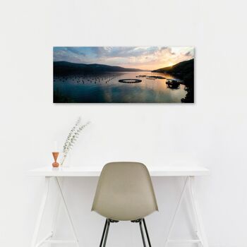 Coucher de soleil, Croatie - 50x20 - Plexiglas 3