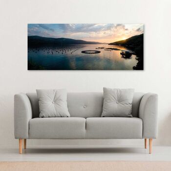 Coucher de soleil, Croatie - 60x24 - Plexiglas 2