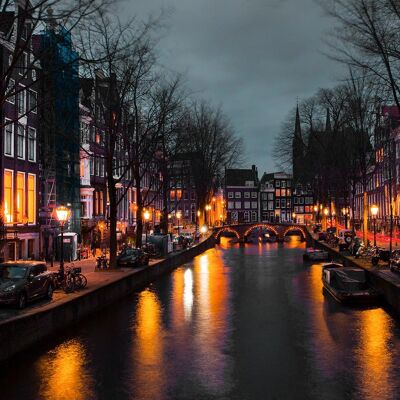 Spooky Streets, Amsterdam - 160x80 - Plexiglas