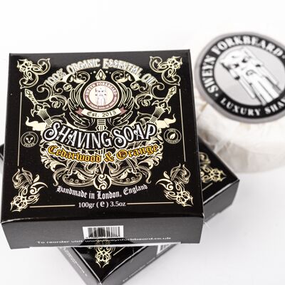 Shaving Soap Cedarwood & Orange
