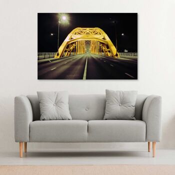 Golden Bridge, Nimègue - 45x30 - Plexiglas 2