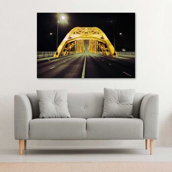 Golden Bridge, Nimègue - 75x50 - Plexiglas 2