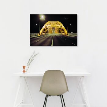 Golden Bridge, Nimègue - 75x50 - Plexiglas 3