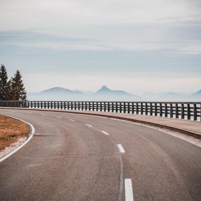 The Road, Austria - 105x70 - Plexiglas