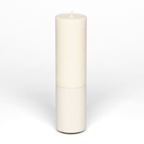 Slim Candle Set - White - Tobacco & Oak