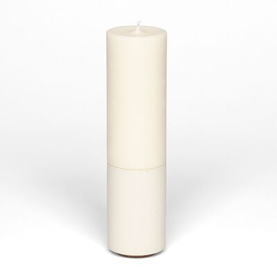 Slim Candle Set - White - Tobacco & Oak
