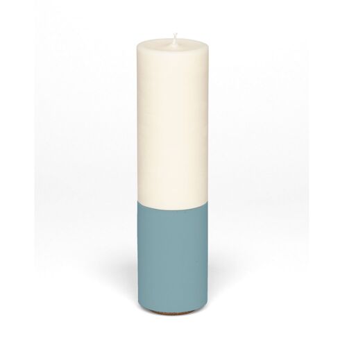 Slim Candle Set- Teal - Sandalwood & Bk Pepper