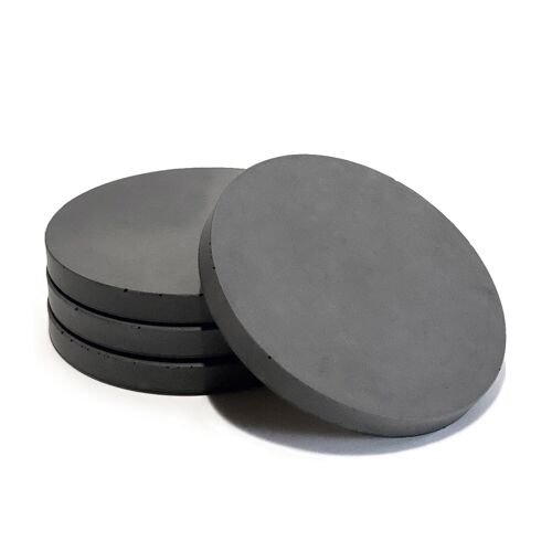 Grey Concrete Coasters - set of 4