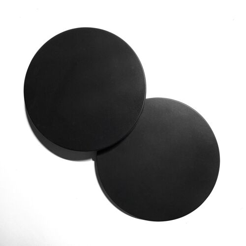 Black Concrete Placemats - Set of 2