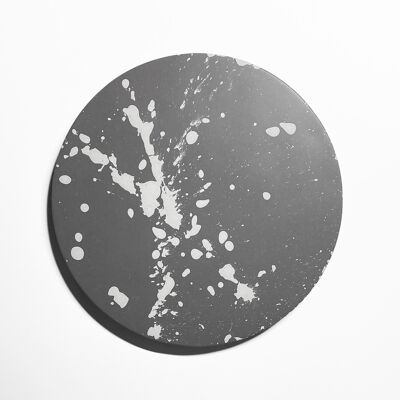 Grey/White Splatter Concrete Table Centrepiece - 1 piece only