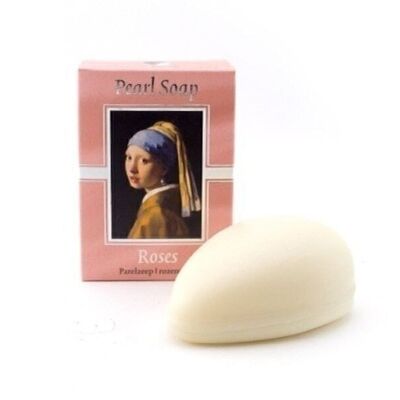 Soap, single bar, Girl with the pearl earring, Vermeer
