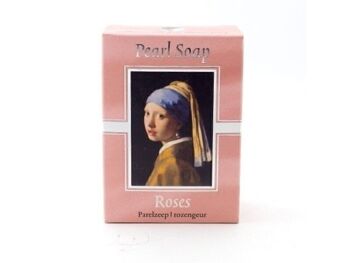 Savon, barre unique, Fille à la perle, Vermeer 2