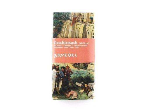Tea towel, Bruegel, Towel of Babel