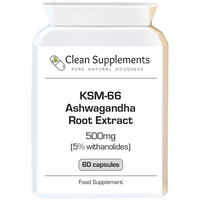 Ashwagandha KSM-66 | 60 x 500mg Capsules