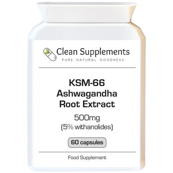 Ashwaganda KSM-66 | 60 gélules de 500 mg 1