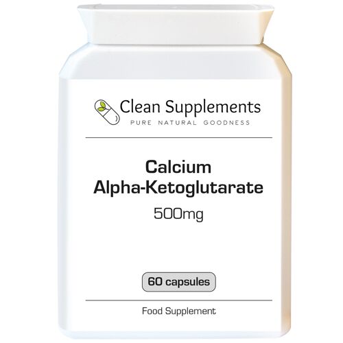 Calcium Alpha-Ketoglutarate | 60 x 500mg Capsules