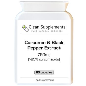 Curcumine & Poivre Noir | 60 gélules de 750 mg 1