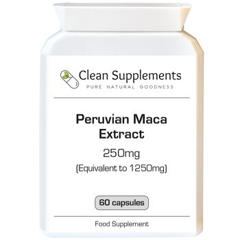 Extrait de Maca du Pérou | 60 gélules de 2 500 mg 1