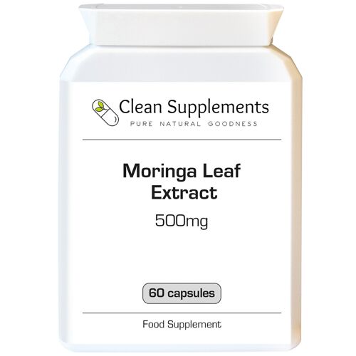 Moringa Leaf Extract | 60 x 500mg Capsules