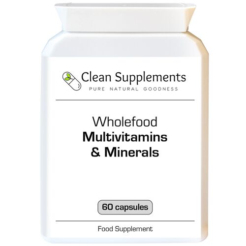 Wholefood Multivitamins & Minerals | 60 Capsules