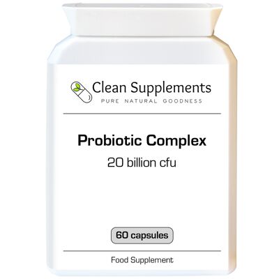 Probiotischer Komplex 20 Milliarden KBE | 60 Kapseln