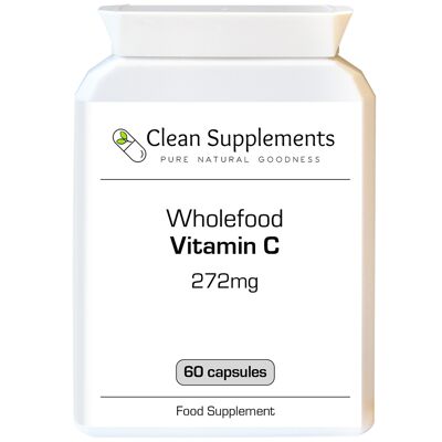 Wholefood Vitamin C | 60 x 272mg Capsules