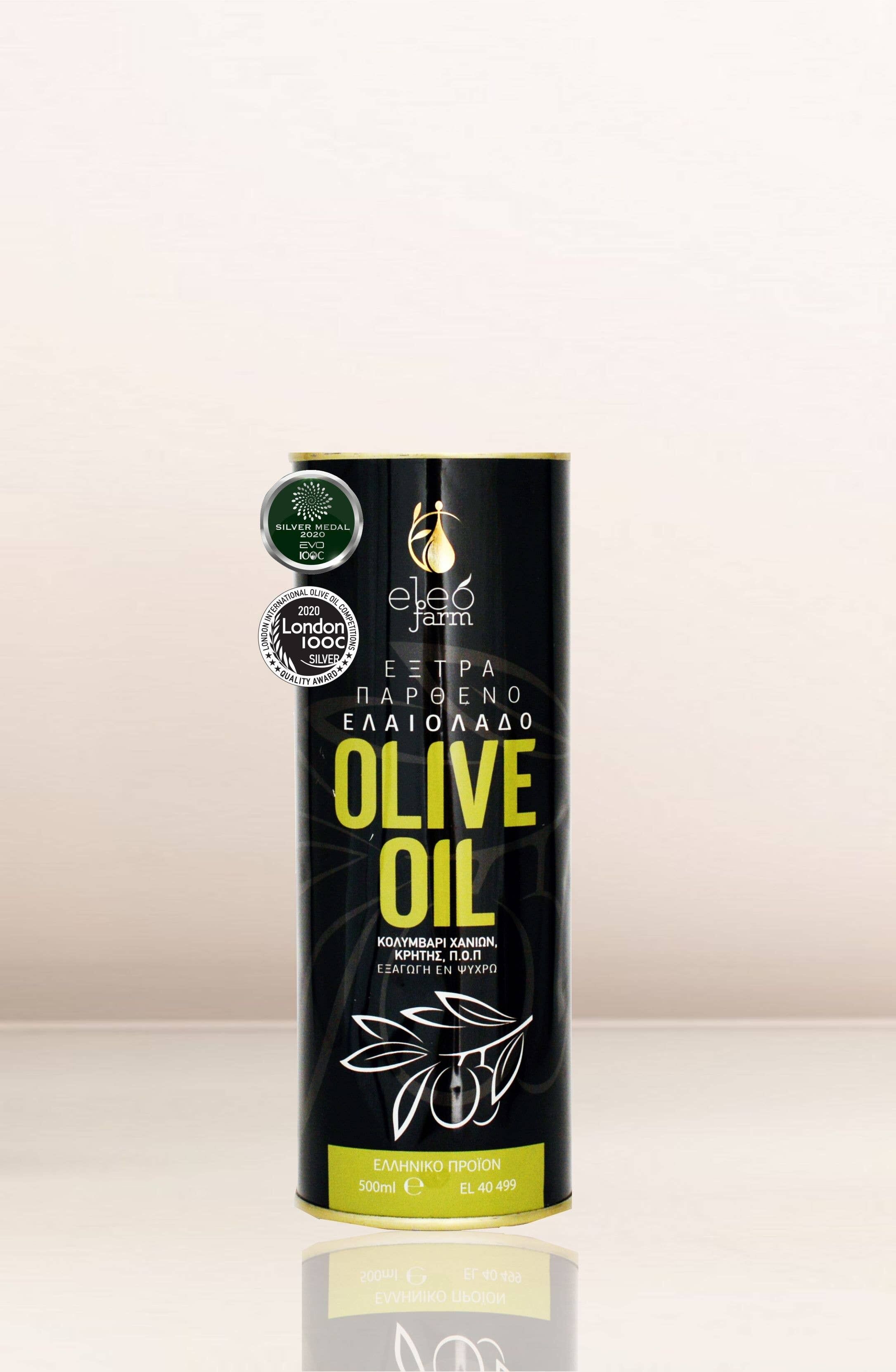 ELEOFARM Natives Olivenöl Extra PDO 500ml Kanister