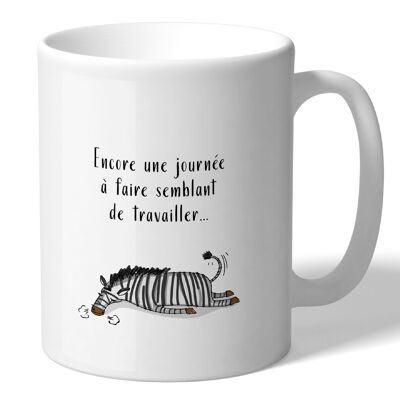 Mug - Zebra 'Another day...' - Animal Humor Collection
