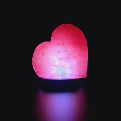 Himalaya USB color changing lamp - Heart