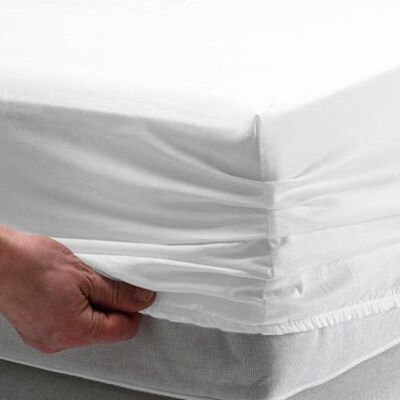 Bettlaken Aus 100% Baumwolle In Der Farbe Und Größe Nach Wahl - 90 x 200 - Weiß
