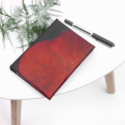 A6 Lotus Notebook - Red (JUN22-TUR) (TreatRepublic025)